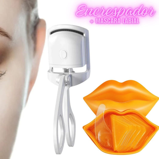 Encrespador USB Recargable+ Mascara Labial